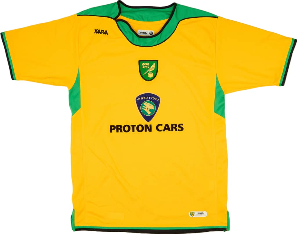 2005-06 Norwich Home Shirt - 8/10 - (S)