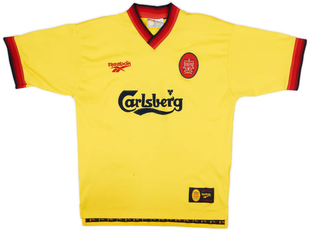 1997-99 Liverpool Away Shirt Owen #10 - 6/10 - (M)