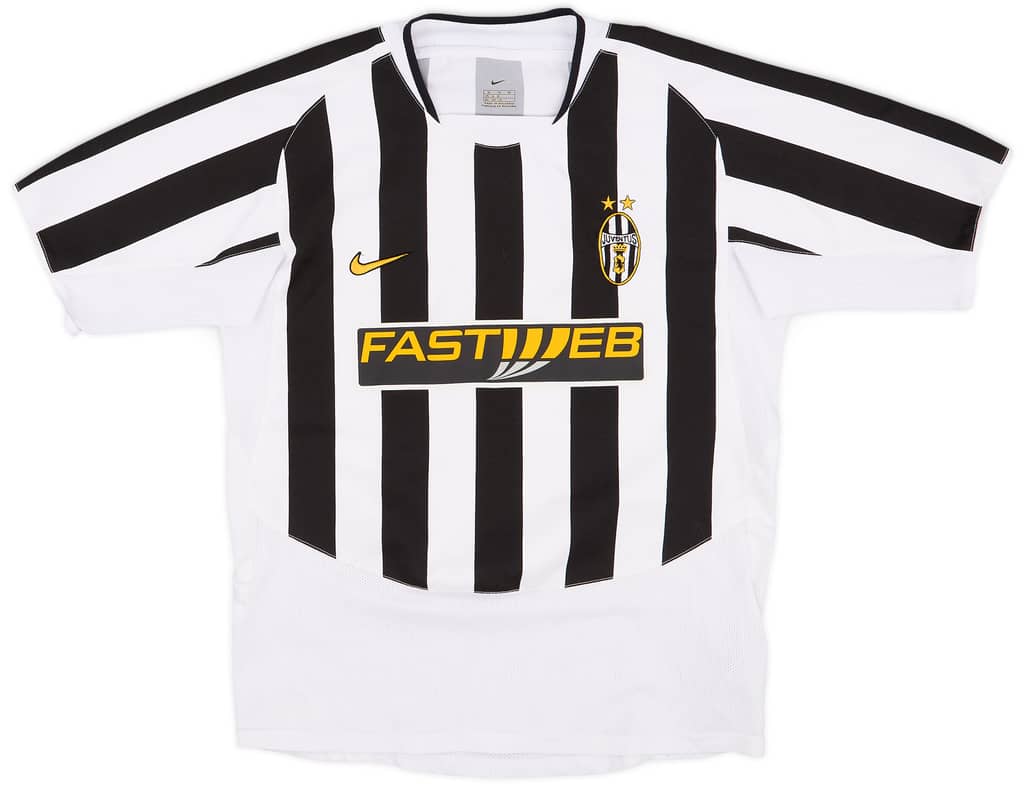 2003-04 Juventus Home Shirt - 8/10 - (XL.Boys)
