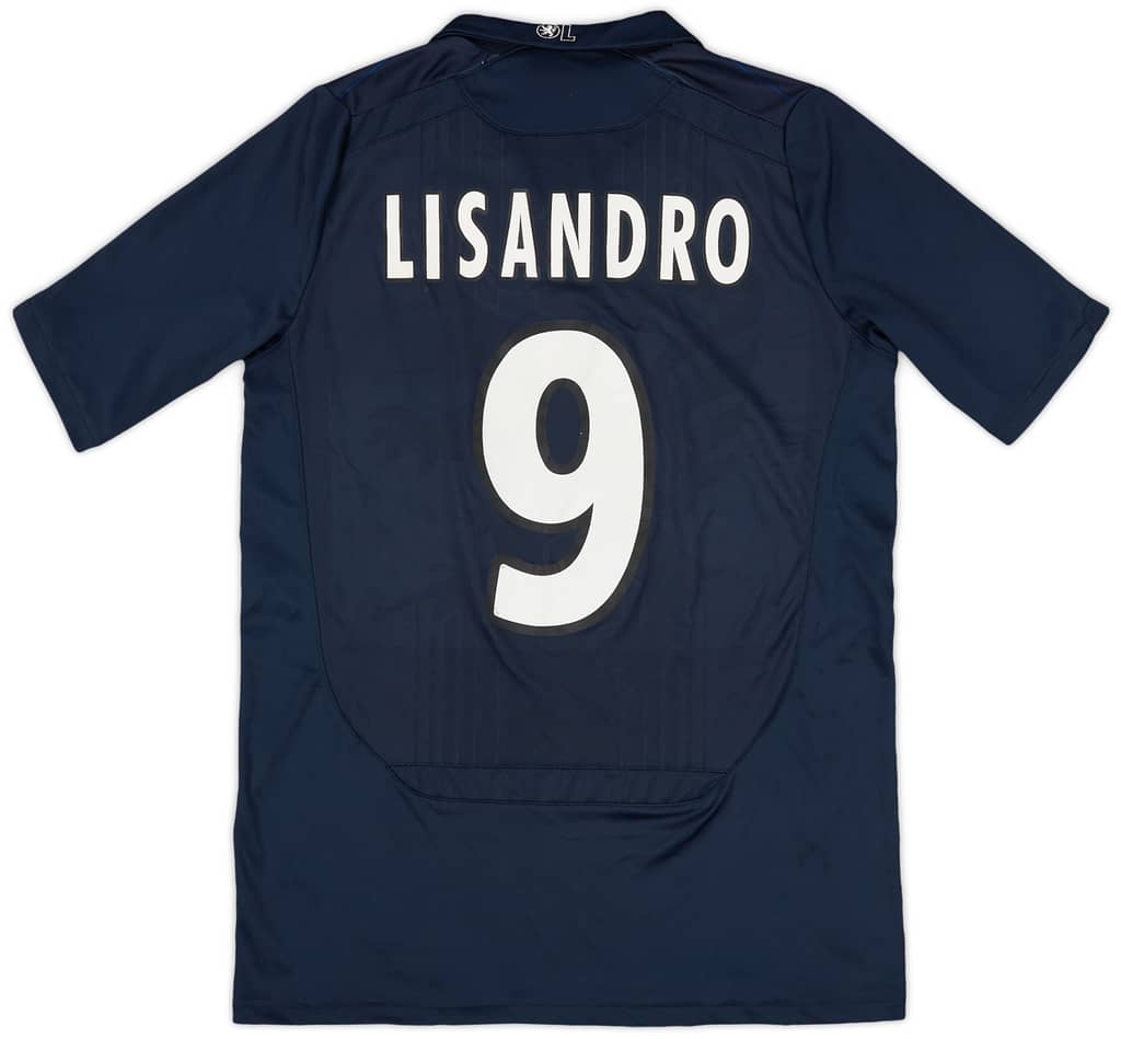 2009-10 Lyon Third Shirt Lisandro #9 - 4/10 - (M)