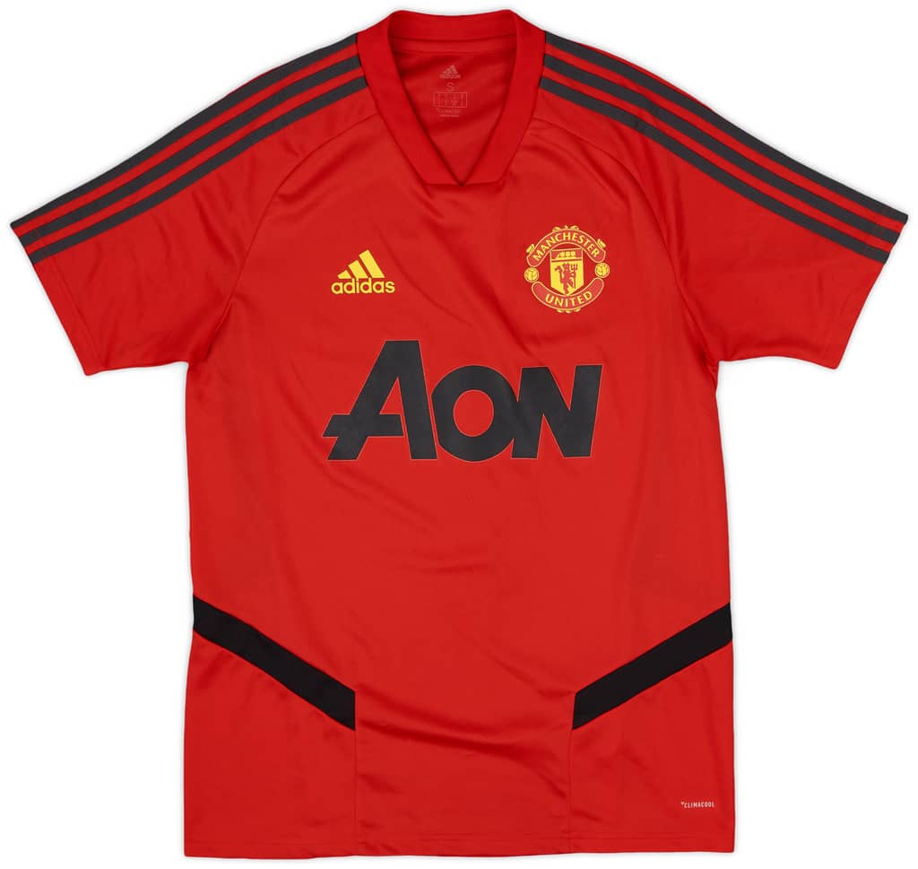 2019-20 Manchester United adidas Training Shirt - 9/10 - (S)