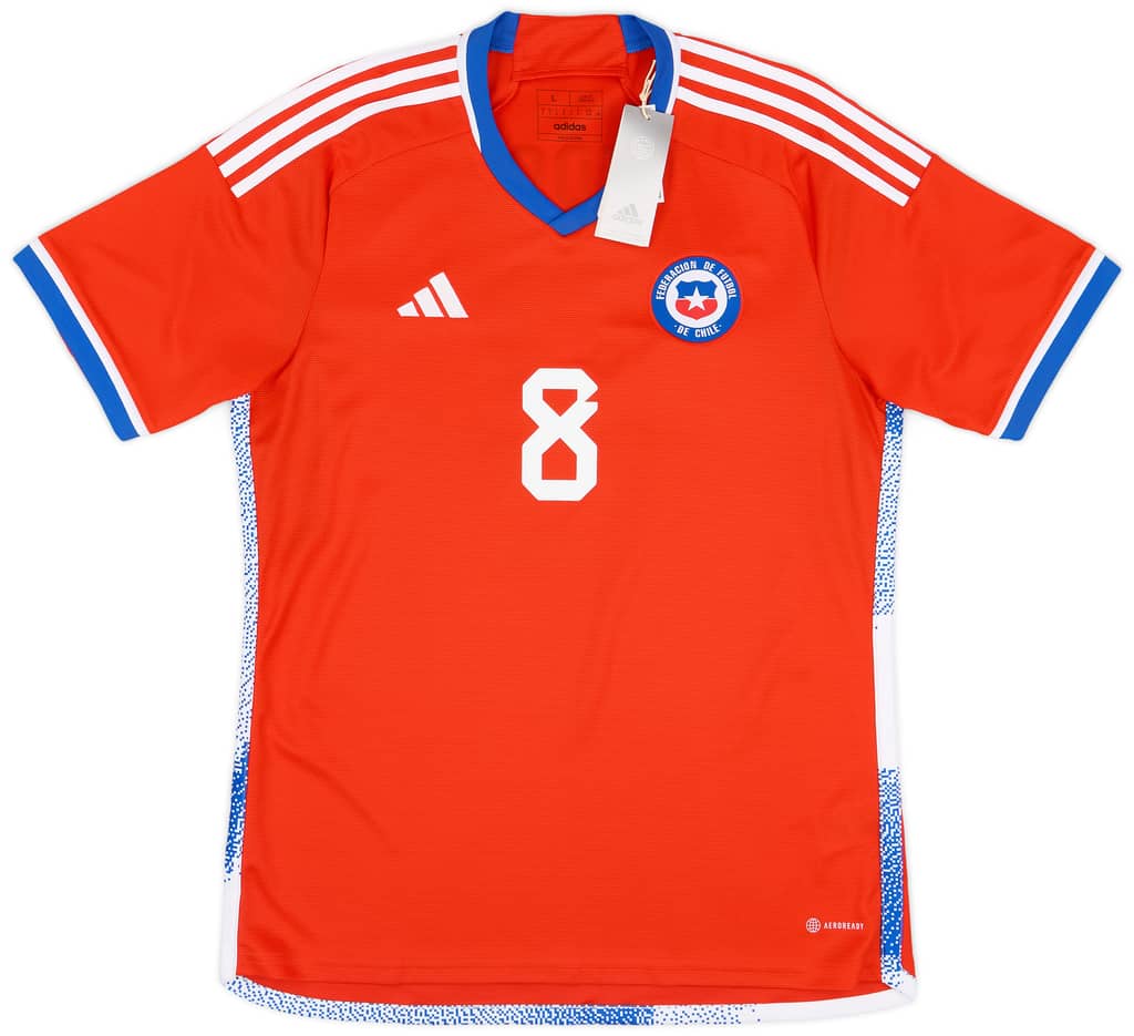 2022-23 Chile Home Shirt Vidal #8