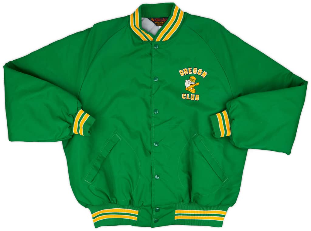 1990s Oregon Ducks Pla-Jac Varsity Jacket - 9/10 - (XL)
