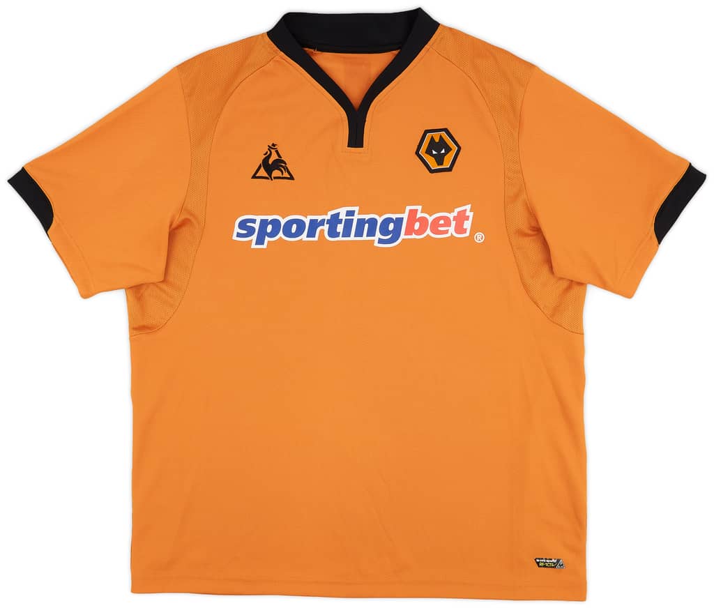 2009-10 Wolves Home Shirt - 7/10 - (XXL)