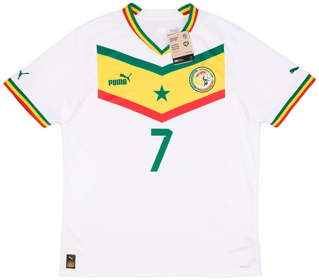2022-23 Senegal Home Shirt N.Jackson #7