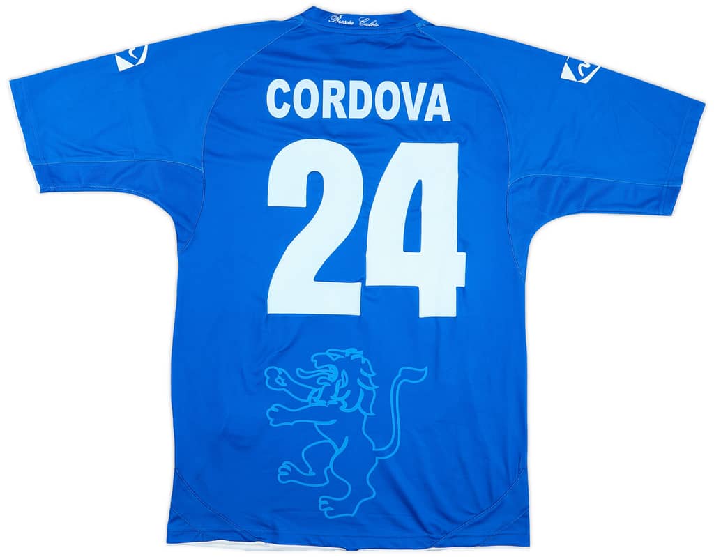 2009-10 Brescia Home Shirt Cordova #24 - 9/10 - (L)