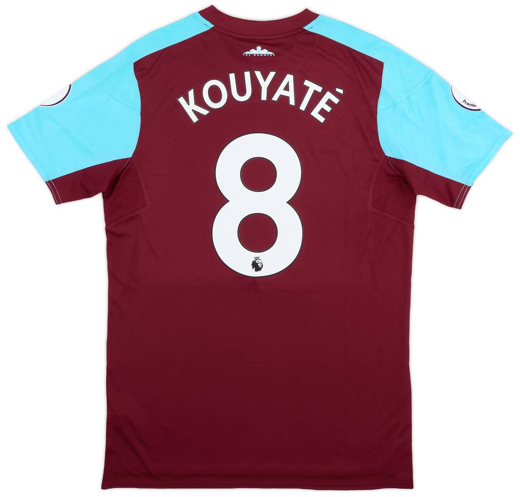 2017-18 West Ham Match Issue Home Shirt Kouyaté #8