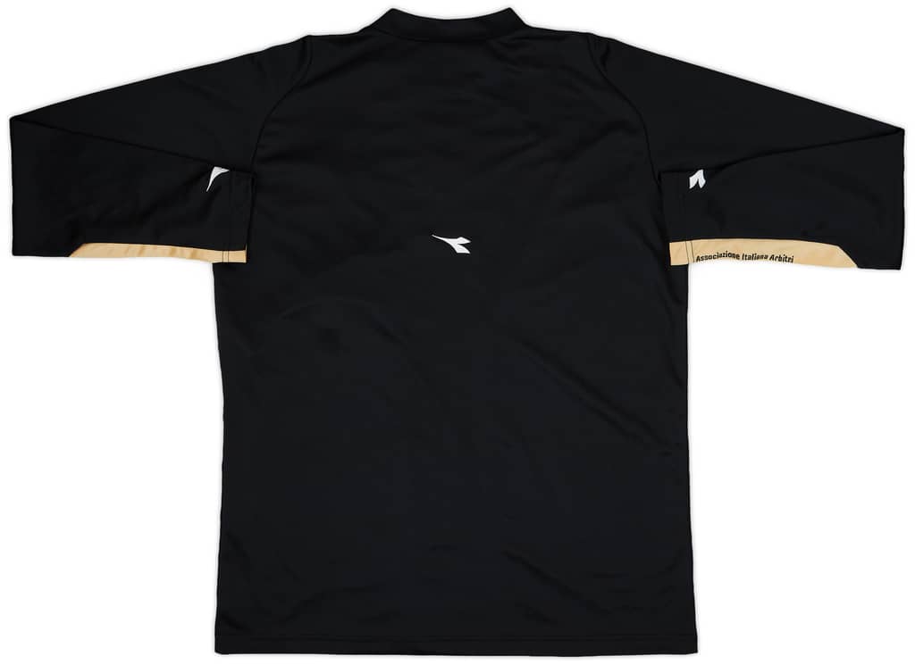 2007-09 Italy Diadora Referee L/S Shirt - 9/10 - (M)