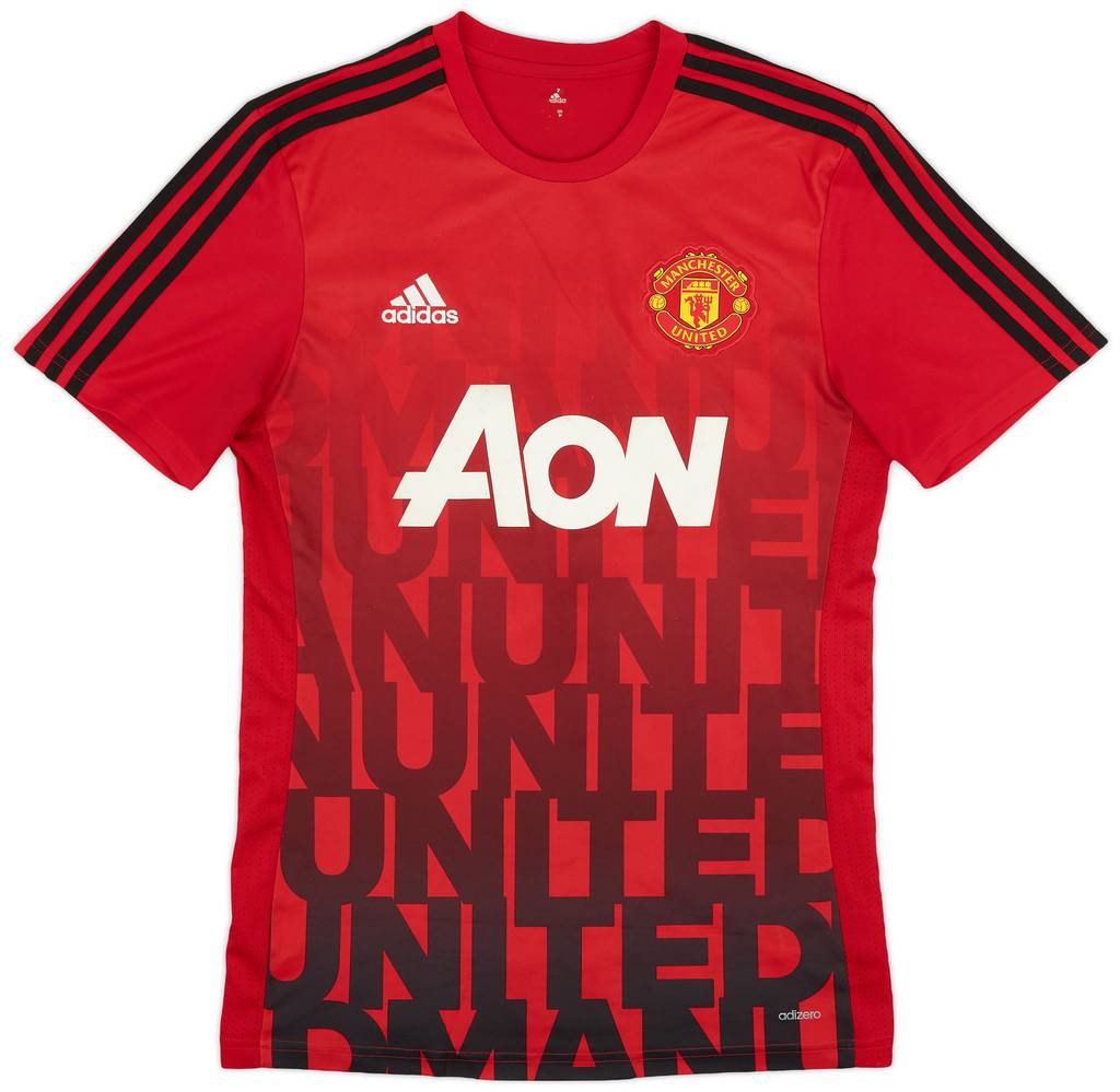 2016-17 Manchester United adidas Training Shirt - 6/10 - (S)