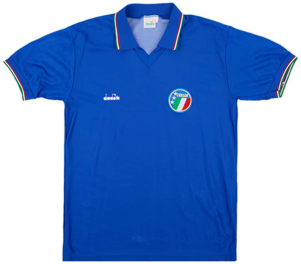 1986-91 Italy Home Shirt - 8/10 - (L)
