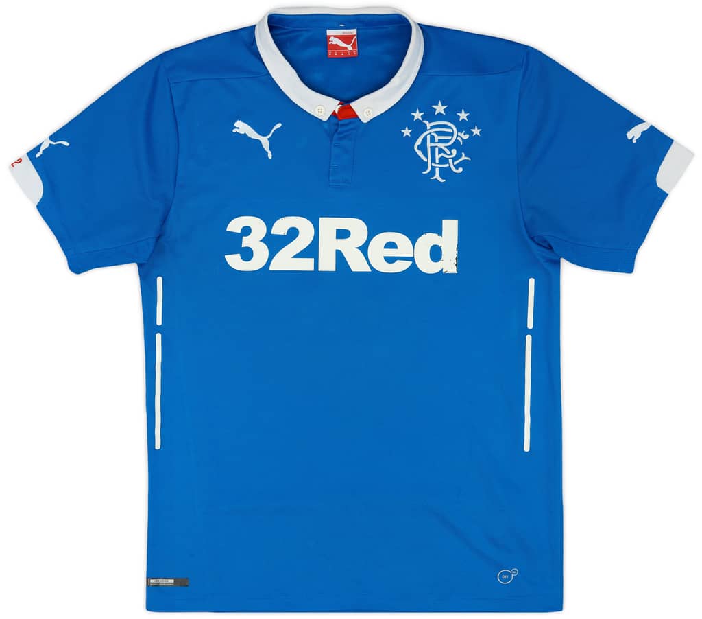 2014-15 Rangers Home Shirt McCulloch #6 - 6/10 - (M)