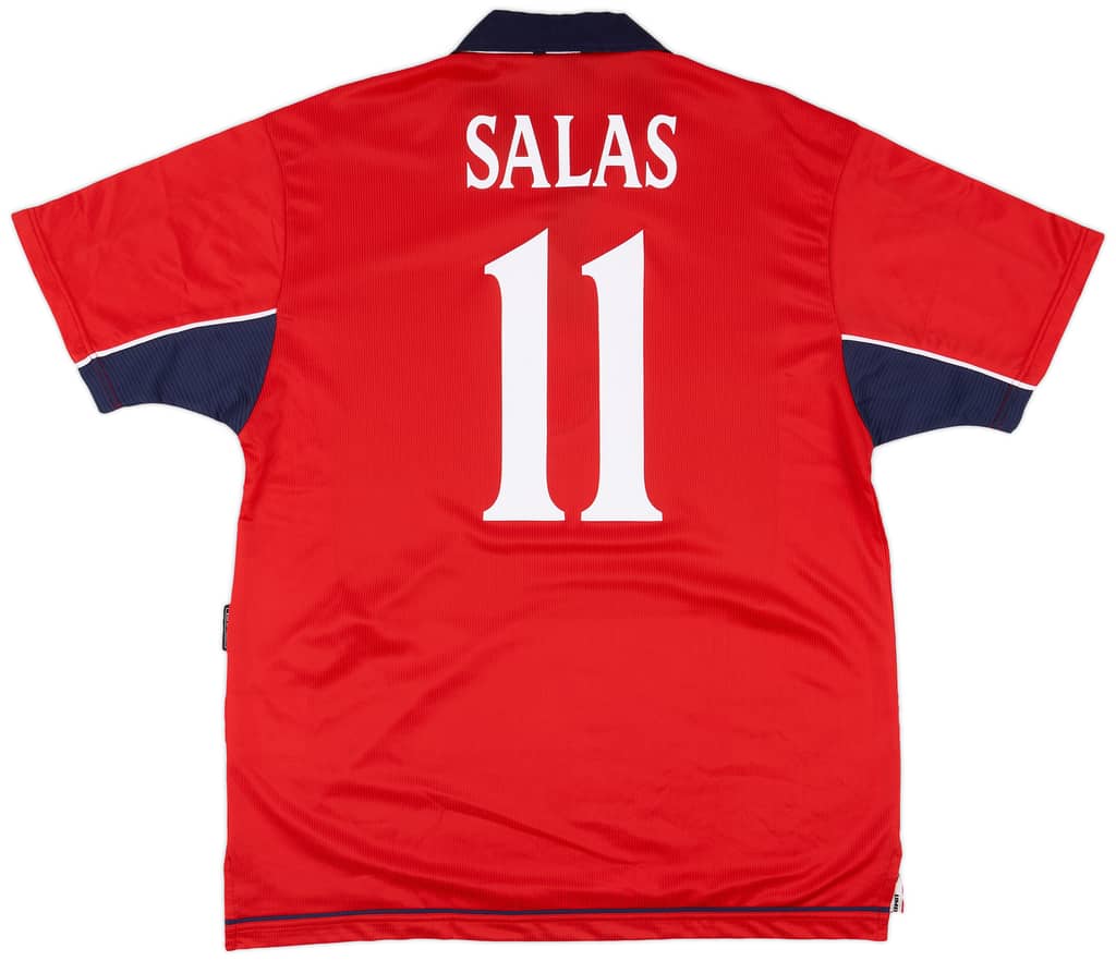 2000-01 Chile Home Shirt Salas #11 - 8/10 - (L)