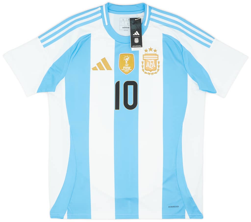 2024-25 Argentina Home Shirt Messi #10