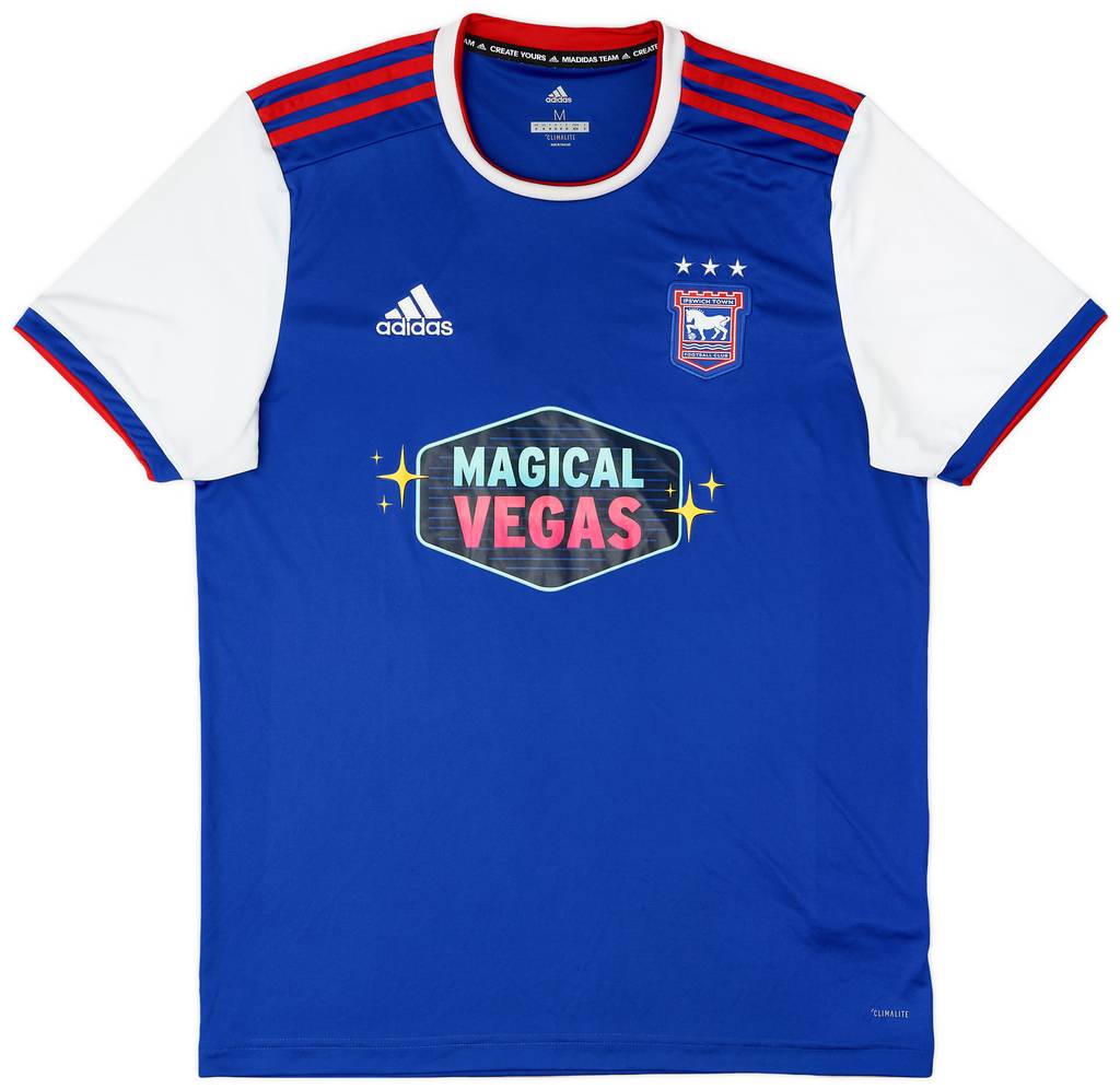2018-19 Ipswich Home Shirt - 8/10 - (M)