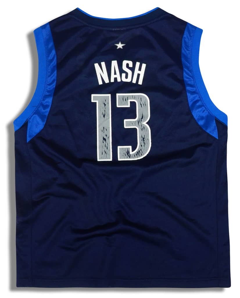 2002-04 Dallas Mavericks Nash #13 Reebok Jersey (Away) Y