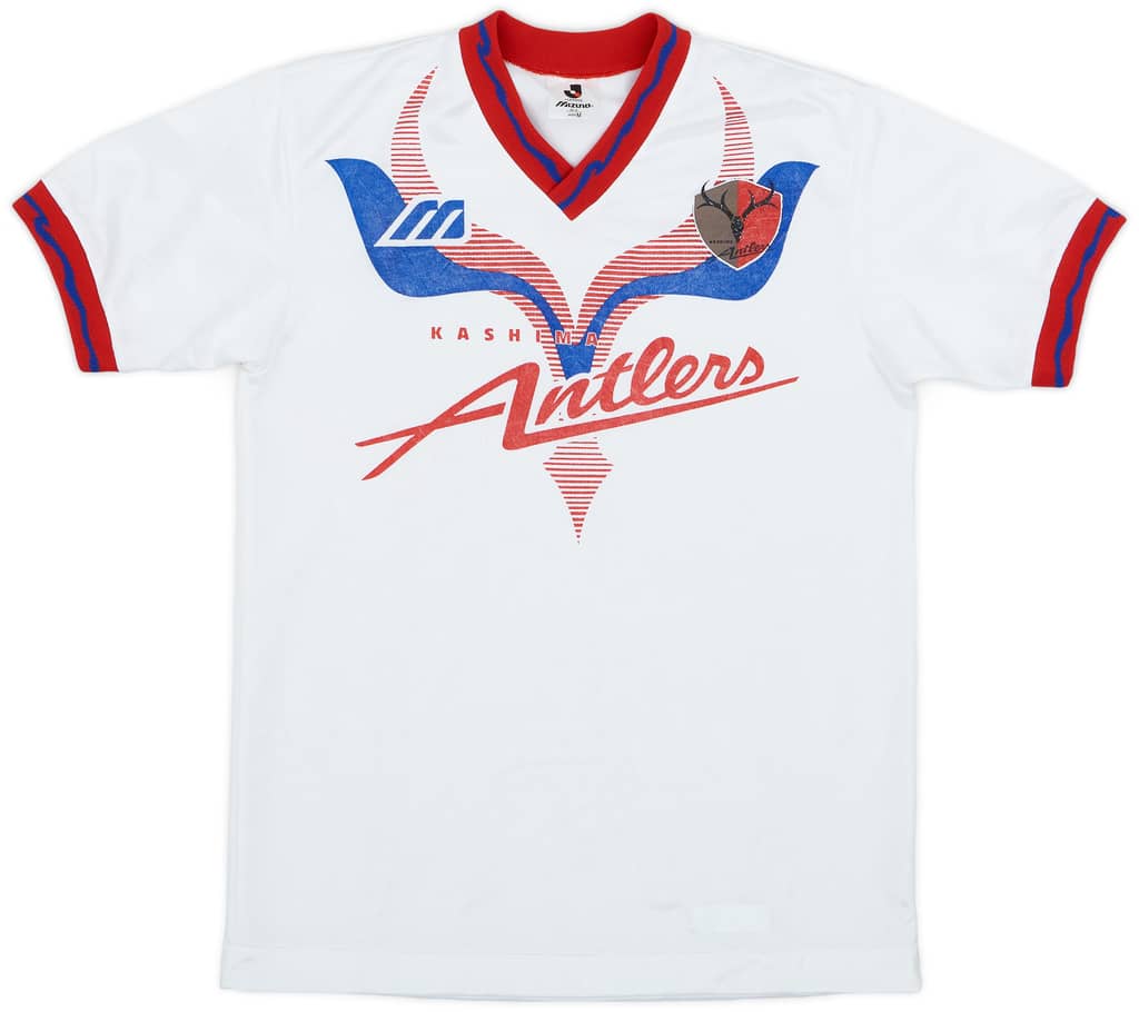 1993-95 Kashima Antlers Mizuno Training Shirt - 7/10 - (M)
