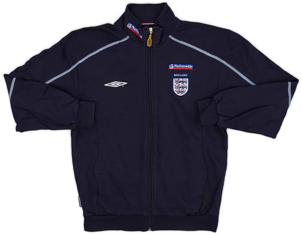 2002-04 England Umbro Track Jacket - 8/10 - (S)