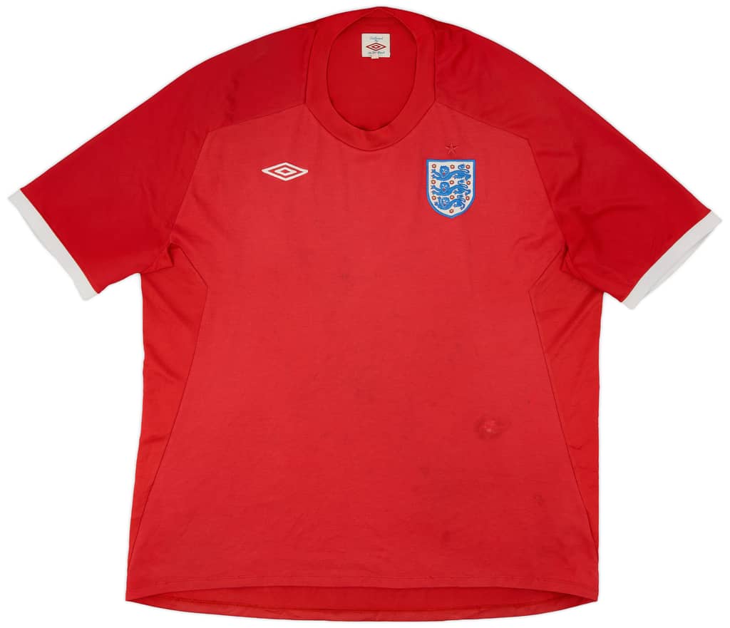 2010-11 England Away Shirt - 5/10 - (3XL)