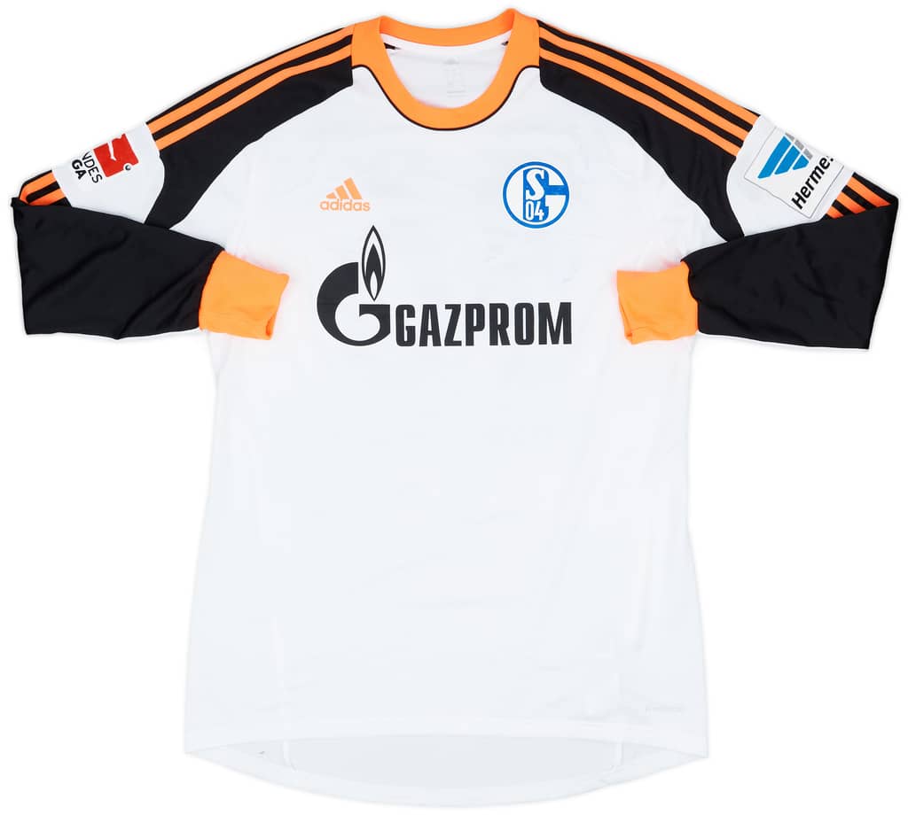 2013-14 Schalke Match Issue GK Shirt Unnerstall #36