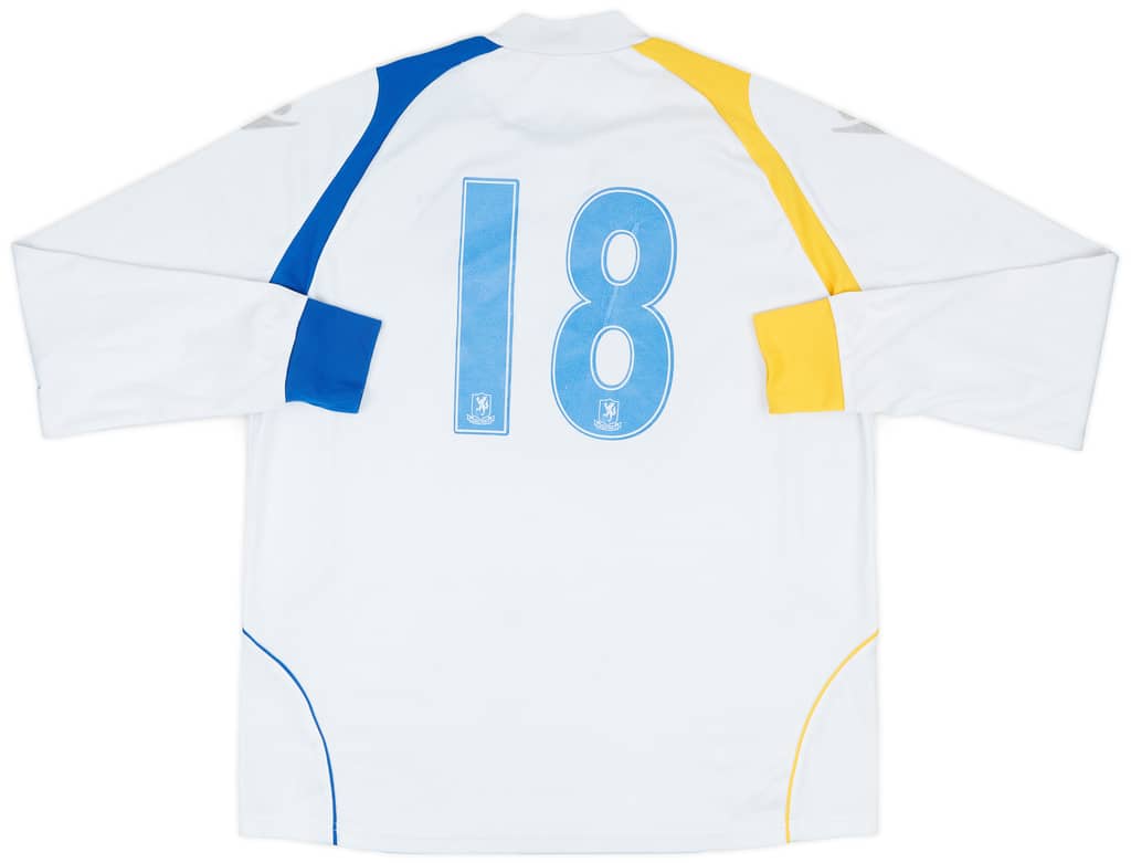 2013-14 Enfield Town Match Issue Home L/S Shirt #18