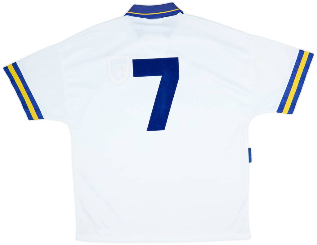 1993-94 Parma Match Issue Home Shirt #7 (Melli)