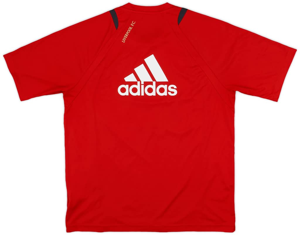 2009-10 Liverpool adidas Training Shirt - 8/10 - (L)