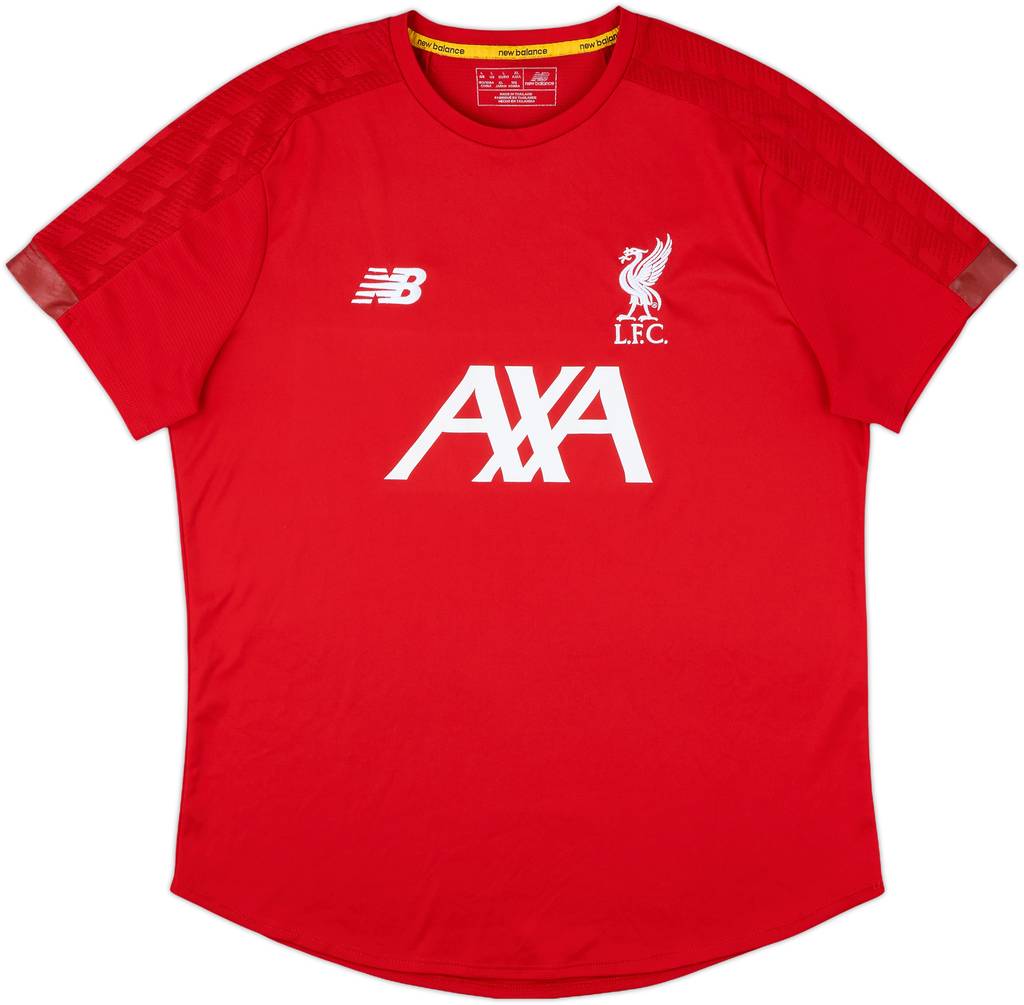2019-20 Liverpool New Balance Training Shirt - 9/10 - (L)
