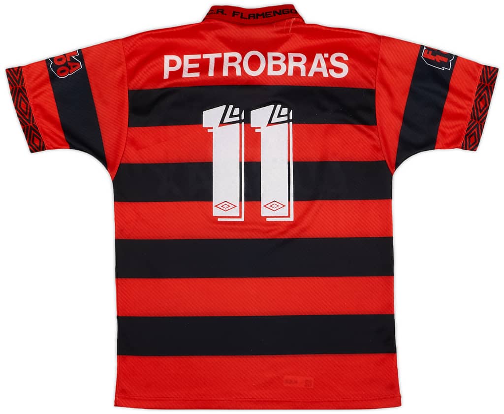 1993-94 Flamengo Home Shirt #11 - 8/10 - (M)