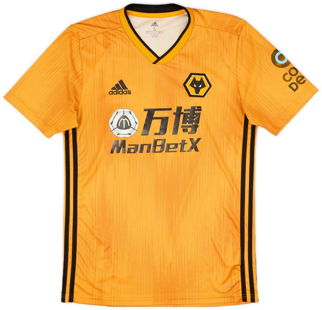 2019-20 Wolves Home Shirt Neves #8 - 7/10 - (S)