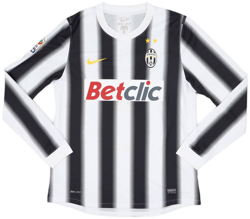 2011-12 Juventus Match Worn Home Shirt Barzagli #15