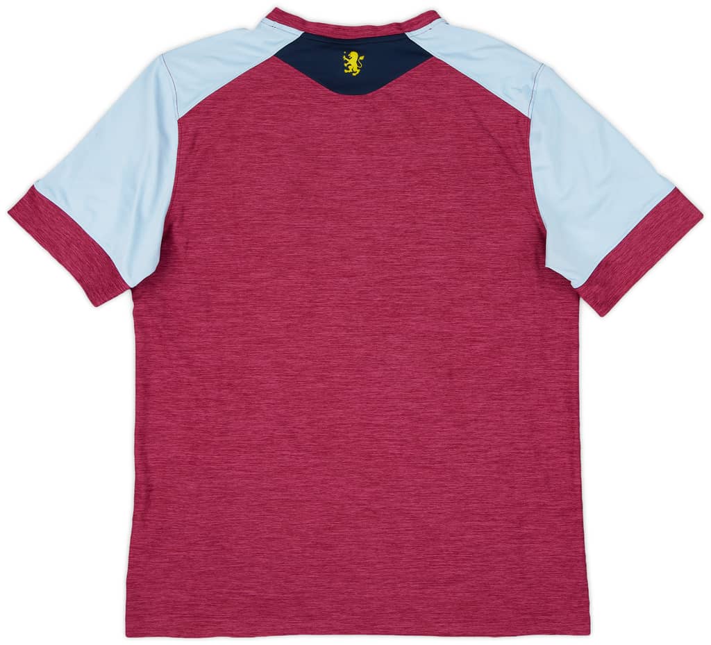 2016-17 Aston Villa Player Issue Under Armour Training Shirt #18 - 8/10 - (L)