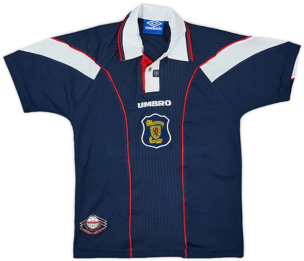 1994-96 Scotland Home Shirt - 6/10 - (L.Boys)