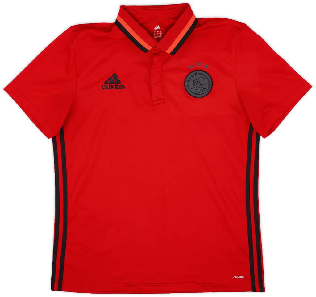 2016-17 Ajax adidas Polo Shirt - 9/10 - (L)