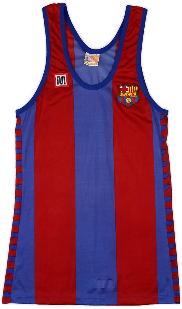 1984-89 Barcelona Meyba Training Vest - 8/10 - (M)