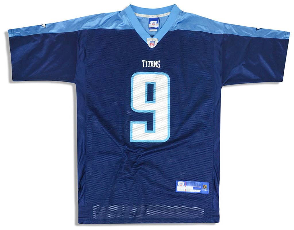 2005 Tennessee Titans McNair #9 Reebok On Field Jersey (Home) S