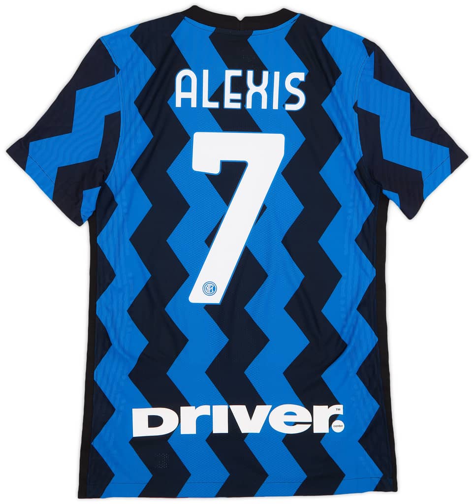 2020-21 Inter Milan Authentic Home Shirt Alexis #7 (S)
