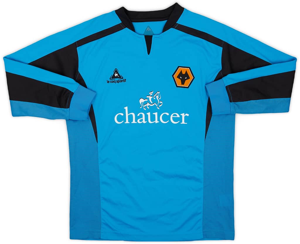 2005-06 Wolves GK Shirt - 8/10 - (L.Boys)