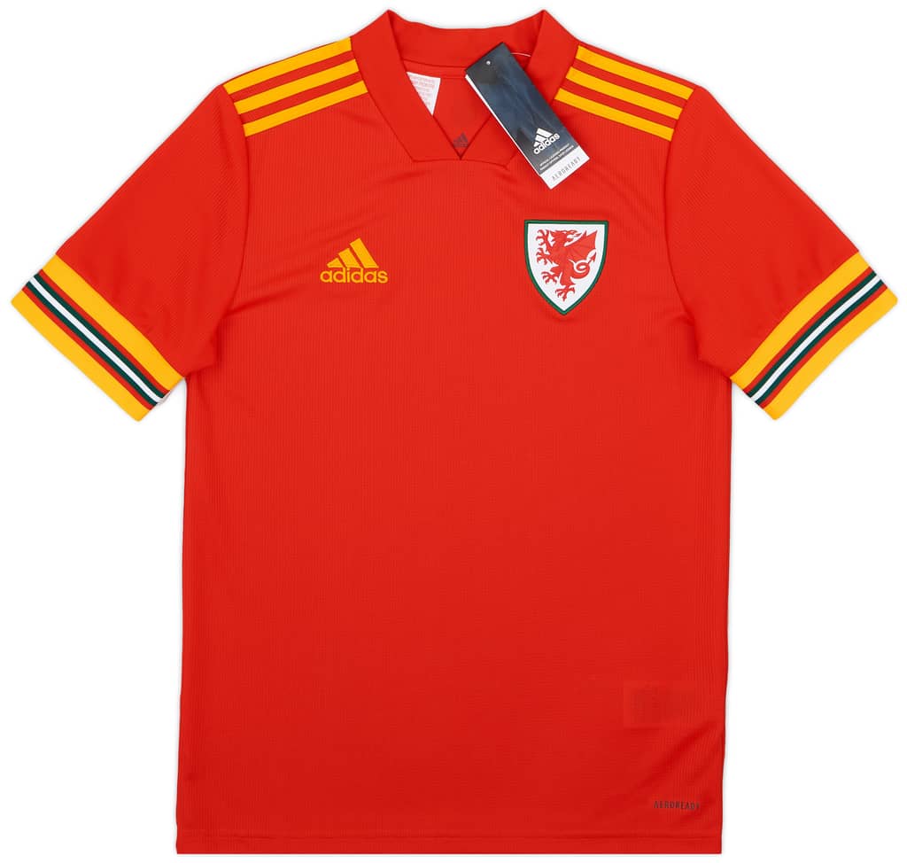 2020-21 Wales Home Shirt (L.Kids)