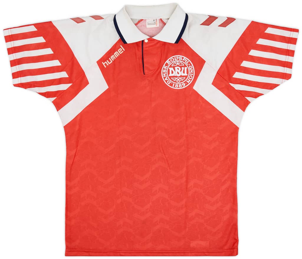 1992-93 Denmark Home Shirt - 6/10 - (XL)
