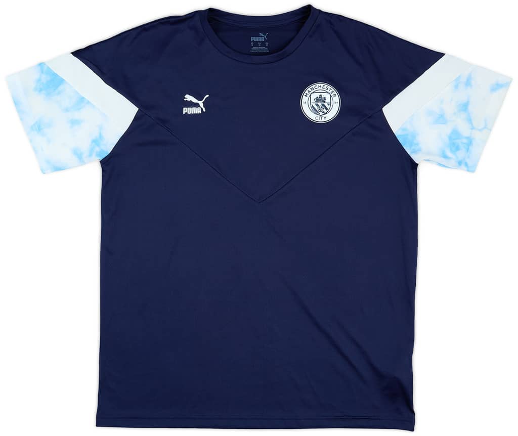 2021-22 Manchester City Puma Training Shirt - 9/10 - (M)