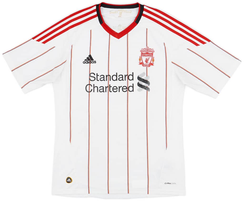 2010-11 Liverpool Away Shirt Gerrard #8 - 5/10 - (M)