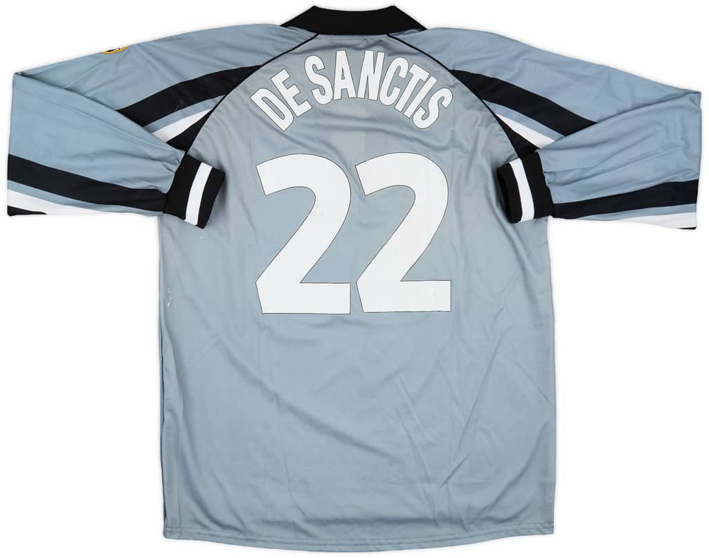 1998-99 Juventus Player Issue GK Shirt De Sanctis #22