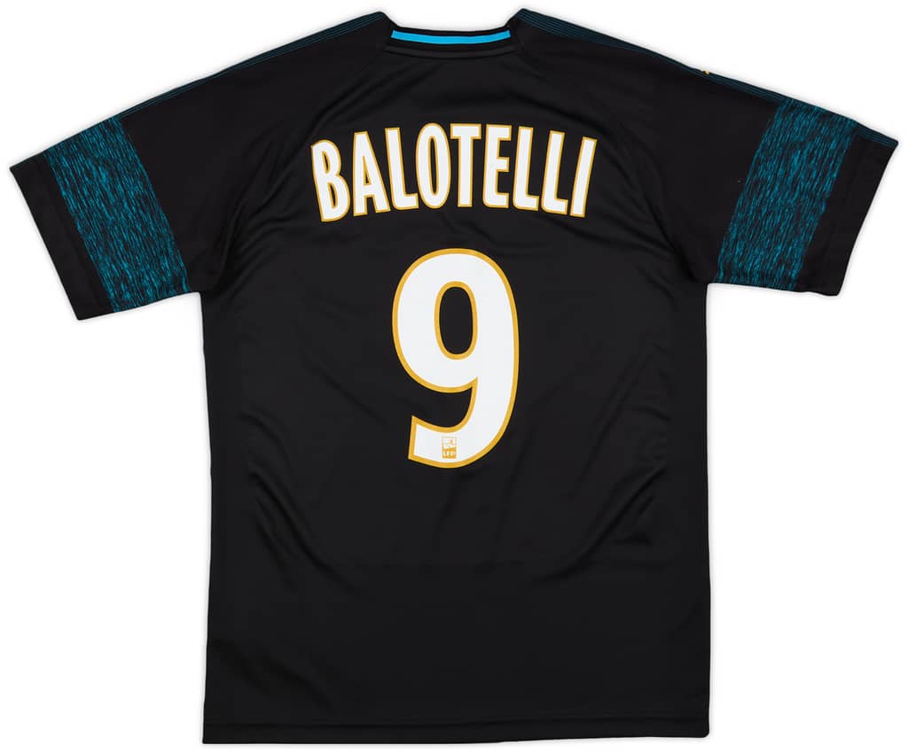 2018-19 Olympique Marseille Away Shirt Balotelli #9 - 9/10 - (S)