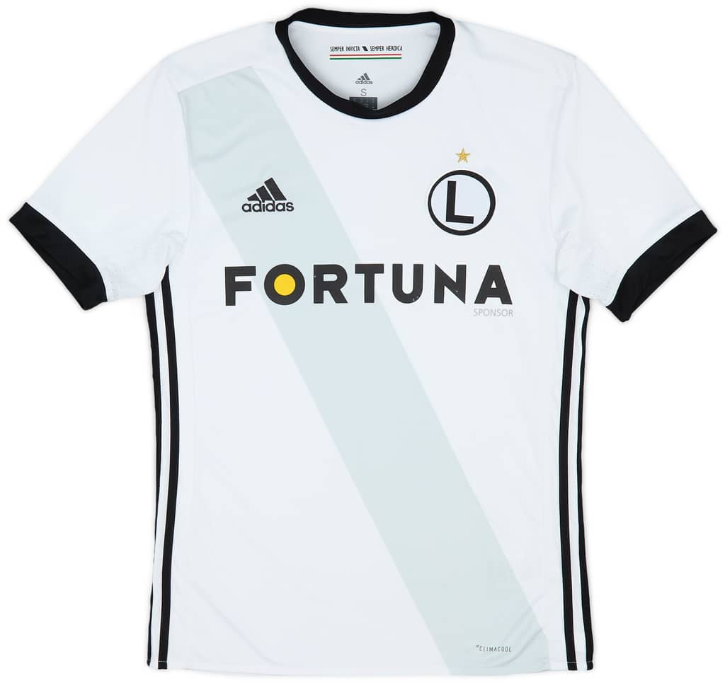 2017-18 Legia Warsaw Home Shirt - 8/10 - (S)