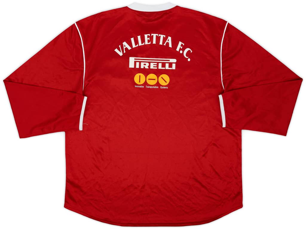 2003-04 Valletta Nike Training L/S Shirt - 8/10 - (XL)