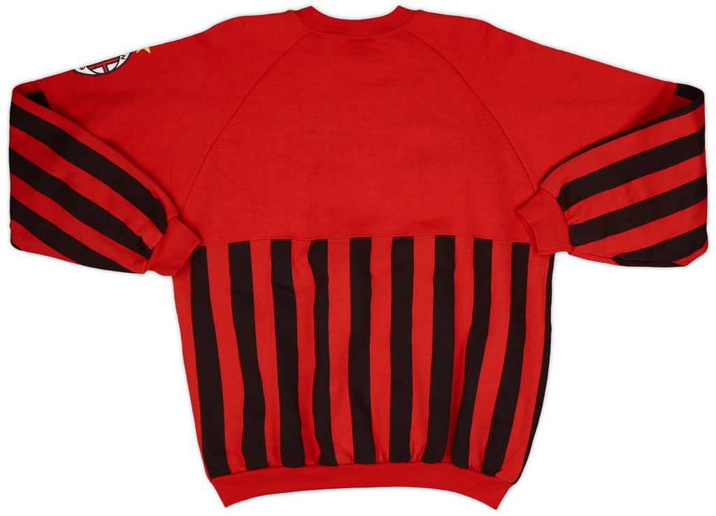 1990-91 AC Milan Le Felpe Dei Grandi Club Sweat Top - 8/10 - (L)