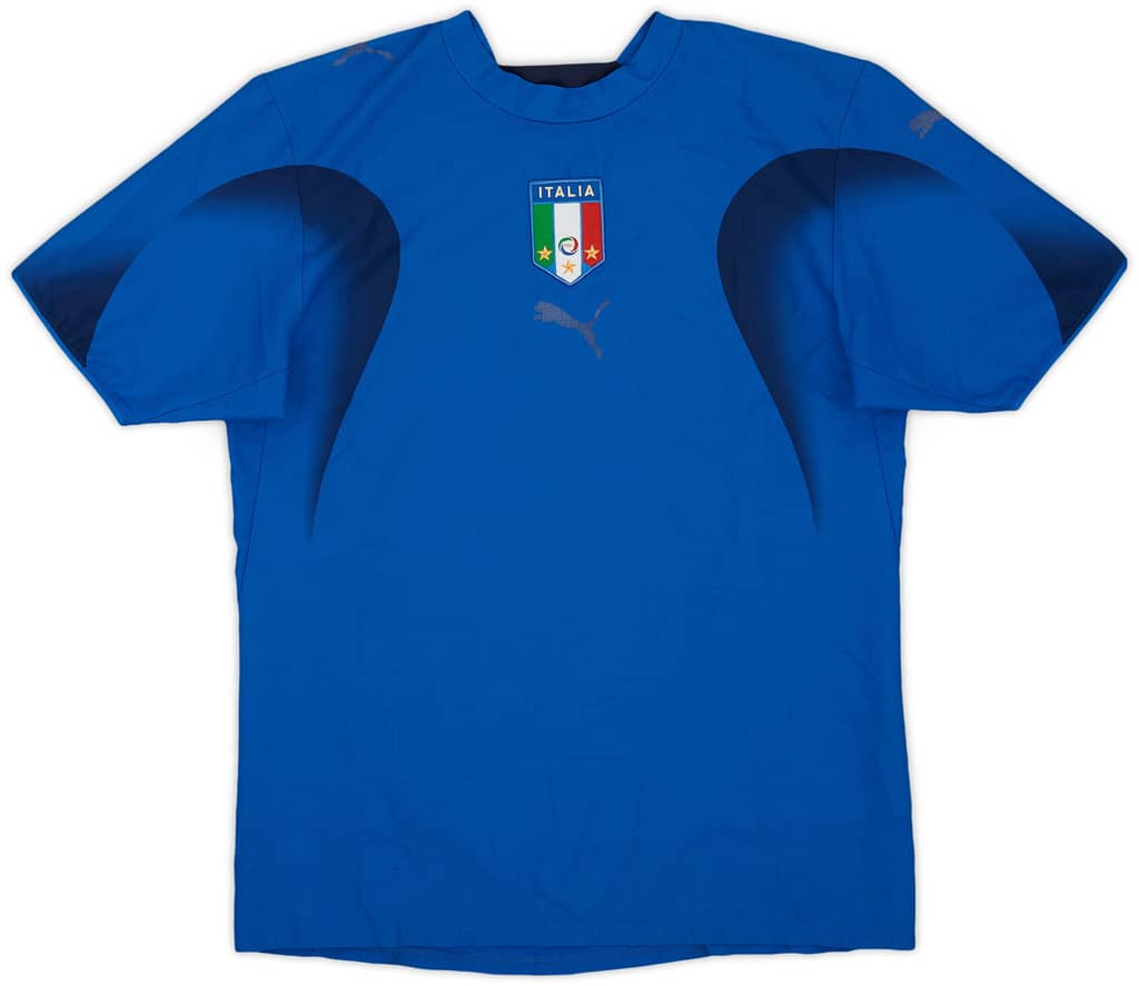 2006 Italy Home Shirt - 4/10 - (S)