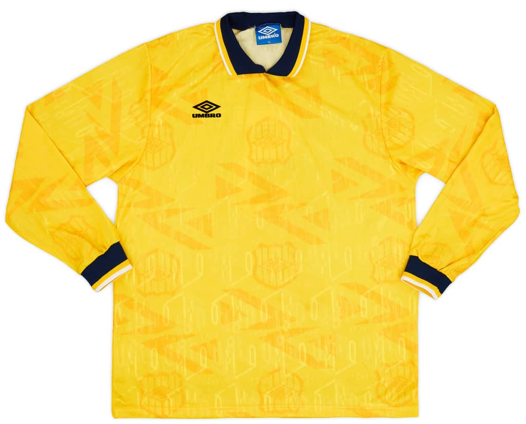1990s Umbro Template L/S Shirt #5 - 9/10 - (XL)