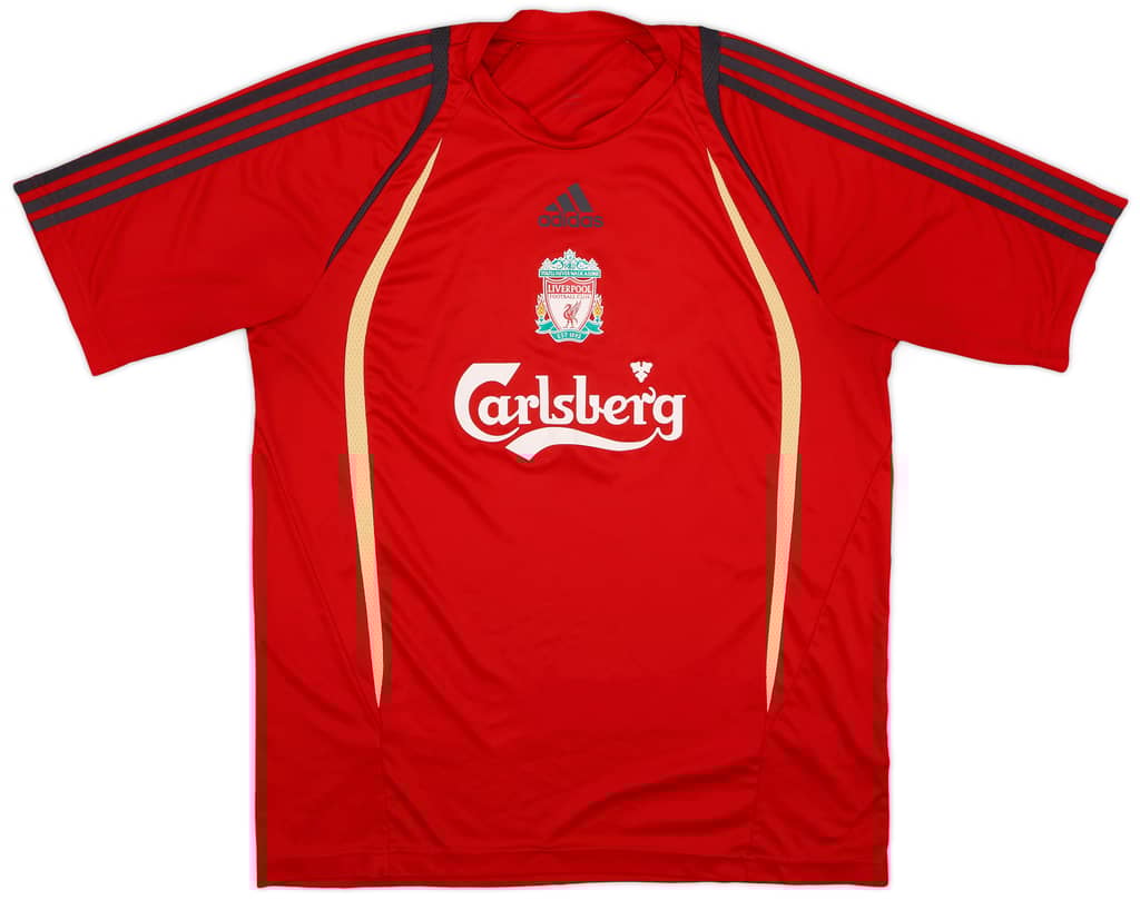 2009-10 Liverpool adidas Training Shirt - 7/10 - (XL)