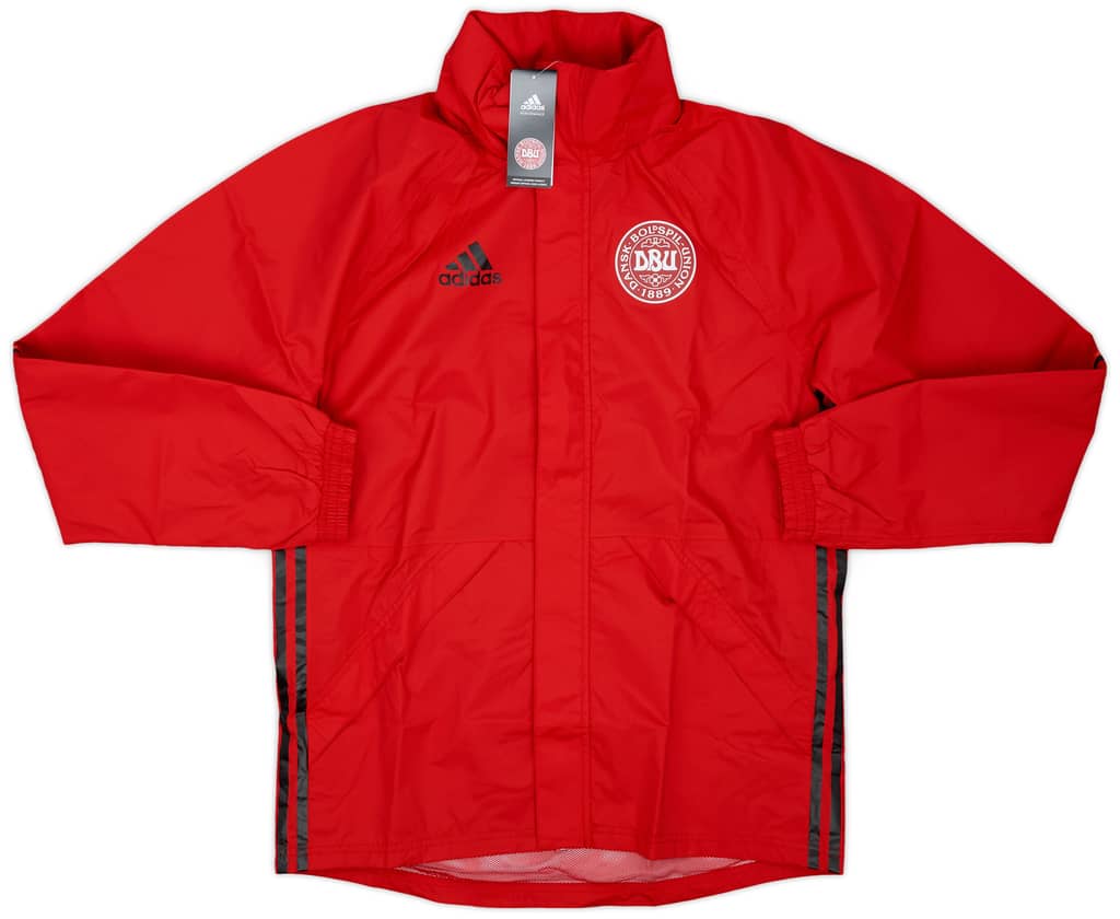 2015-16 Denmark adidas Hooded Rain Jacket (S)
